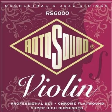 Rotosound RS6000 Hegedű húrkészlet, ezüst csavart