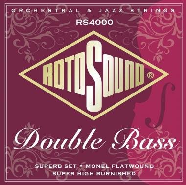 Rotosound Sada strun pro kontrabas, nylonové, s páskem