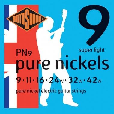Rotosound Nikkel elektrické kytarové struny, 9 11 16 24 32 42
