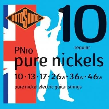 Rotosound PN10 Nikkel elektromos gitár húrkészlet, 10 13 17 26 36 46