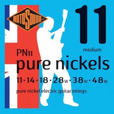 Rotosound Nikkel elektrické kytarové struny, 11-48