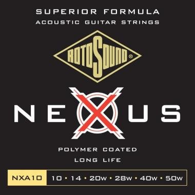 Rotosound Akustické kytarové struny, fosfor-bronz, polymerový povlak