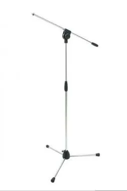 PROEL PRO100CR Gémes mikrofonállvány króm, m: 950-1600 mm, gém: 750 mm