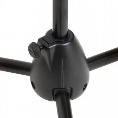 PROEL PRO200BK Gémes mikrofonállvány fekete, m: 950-1600 mm, gém: 540-840 mm