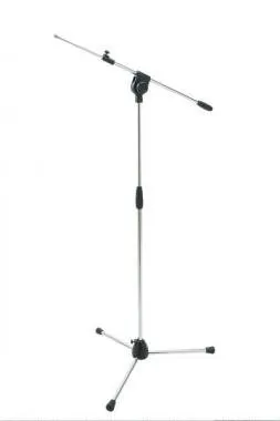 PROEL PRO200CR Gémes mikrofonállvány, króm, m: 950-1600 mm, gém: 540-840 mm