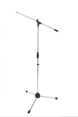 PROEL RSM170 Gémes mikrofonállvány króm m: 950-1500 mm, gém: 750 mm