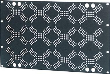 PROEL Rack panel 6U bezpečnostní mřížka, černá, kovová