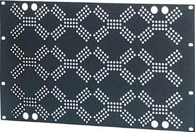 PROEL RK6VP Rack panel 6U biztonsági rács, fekete, fém
