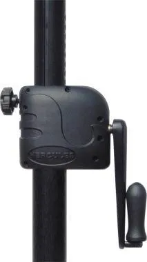Hercules SS700B Hangfalállvány, 115-218 cm, 45 kg terhelhetőség, Quik-N-Ez kurblis