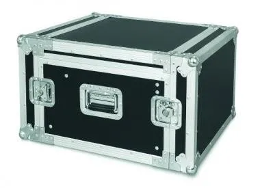 PROEL SA06BLKM Rack doboz combo 6U, felül 10U keverő hely, mé: 450 mm, 19
