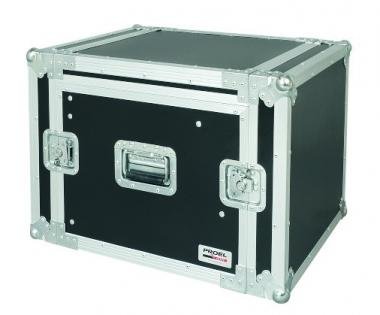 PROEL 19 dřevěný rack 8U, 10U pro mixážní pult, 450 mm, černý, 9 mm silný