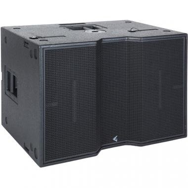 AXIOM Aktivní subwoofer, dvojitý 15 reproduktor, max 135dB SPL