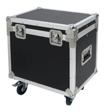 PROEL SL10BLKW Rack doboz tároláshoz, gurulós, méret: 600x400x500 mm, fekete, vastagság: 8 mm, 100 m