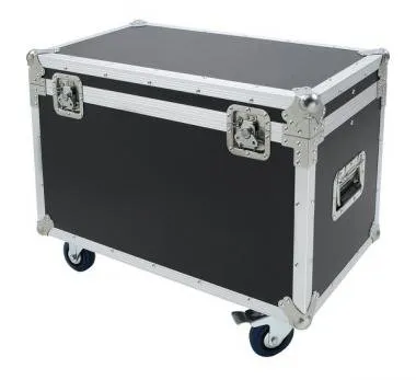 PROEL SL15BLKW Rack doboz tároláshoz, gurulós, méret: 800x400x500 mm, fekete, vastagság: 8 mm, 100 m