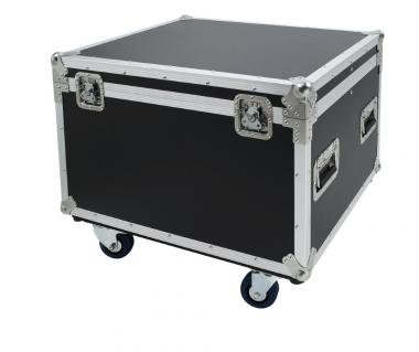 PROEL Rack box, mobilní, rozměr: 800x600x500 mm, černá, tloušťka: 8 mm