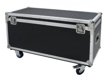 PROEL Rack box, mobilní, rozměr: 1200x400x500 mm, černá, 8 mm tloušťka