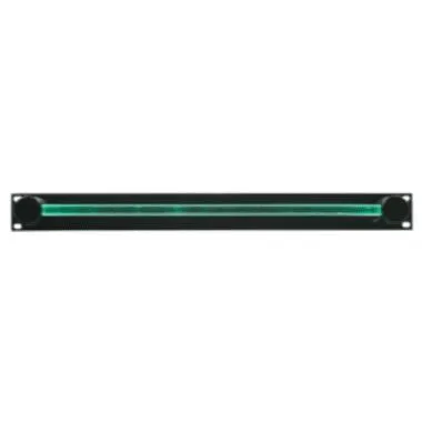 Proel SDC640LED Rack panel 1U világító Multi Color LED, fekete, fém, 5V tápfeszültség szükséges hozzá