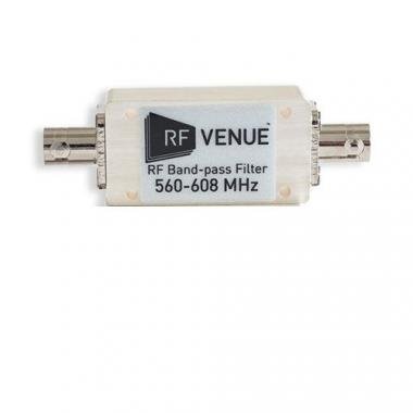RF Venue Sáváteresztő RF filtr, 560-608MHz