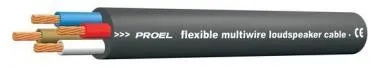PROEL HPC640BK Hangfalkábel fekete HPC640B 4x2,5 mm,(100m-es bund),