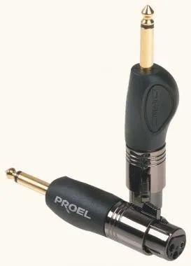 DIE HARD DHMA290 ONEHERO átalakító, 6,3mm monó jack dugó - 3P XLR mama