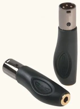DIE HARD DHMA320 ONEHERO átalakító, 3P XLR papa - 6,3mm monó jack aljzat