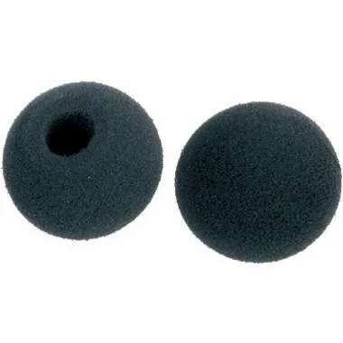 PROEL WS2BK Mikrofonszivacs, kisméretű, fekete, d: 10 mm x 25 mm