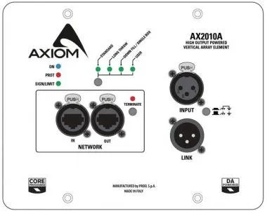 AXIOM AX2010AAXIOM Aktív line array hangfal 2X10