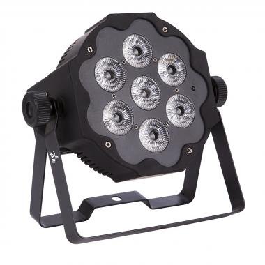 Sagitter LED PAR lampa 7x12W RGBWAU/FC IRC