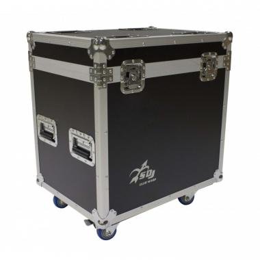 Sagitter Flightcase pro 4 Club Wash, s kolečky