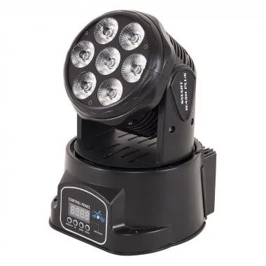 Sagitter SG SMTWHPLUS Mozgófejes WASH LED 7x12W RGBWA