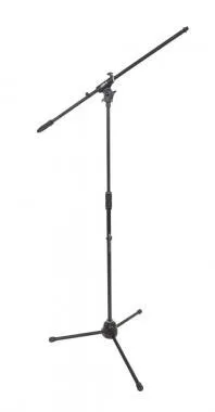 DIE HARD DHPMS40 mikrofonállvány, 3 lábú, gémmel, m: 990-1690mm, fix gém: 800mm, 2,9kg, fekete