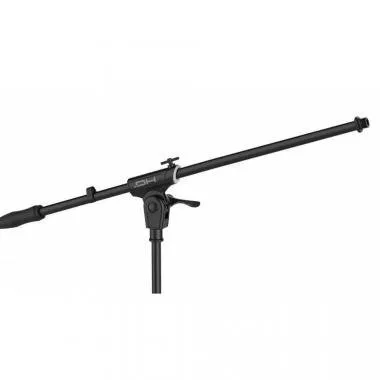 DIE HARD DHPMS40 mikrofonállvány, 3 lábú, gémmel, m: 990-1690mm, fix gém: 800mm, 2,9kg, fekete
