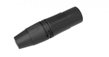 DH ONEHERO 3P XLR konektor, montážní, černý