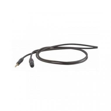 DH mikrofonní kabel, 1 m, asymetrický, 6,3mm mono jack - 3P XLR