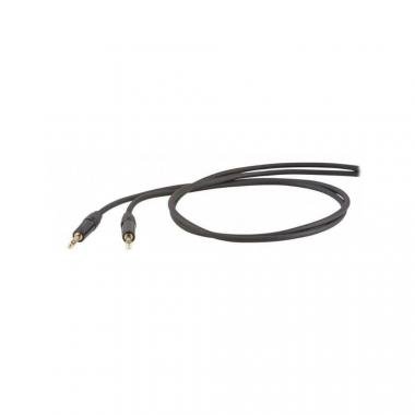 DH nástrojový kabel, 5 m, symetrický, 6,3mm stereo jack - 6,3mm stereo jack