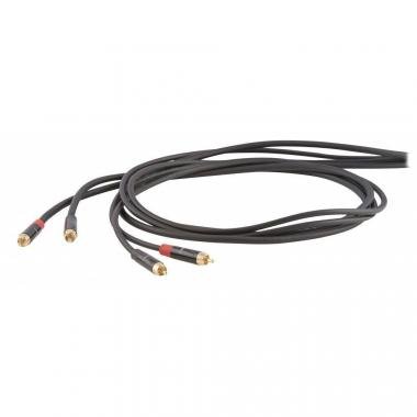 DH audio kabel, 3 m, 2x RCA - 2x RCA