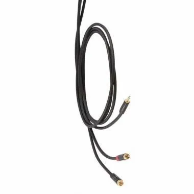 DIE HARD DHS520LU3 jelkábel, 3 m, ONEHERO Y kábel, 3,5mm sztereó jack - 2x RCA dugó
