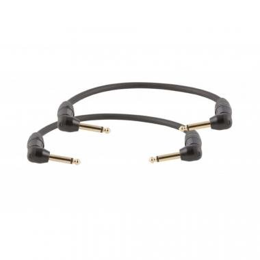 DH kabel, 2ks, 30cm, 6,3mm mono jack - 6,3mm mono jack