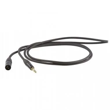 DIE HARD DHS230LU3 mikrofon (jel)kábel, 3 m, szimmetrikus, ONEHERO 6,3mm sztereó jack dugó - 3P XLR