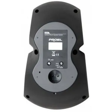 PROEL X50TB Kétutas installációs hangfal, IP55, fekete, 5