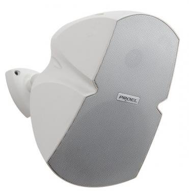 PROEL Dvou pásmový instalační reproduktor, IP55, bílý, 5, 60W @ 8 ohm/70/100V