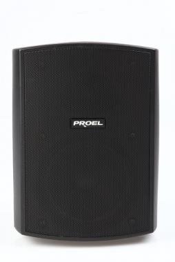 Proel Kétkanál instalace, černá, 3,5, 30W @ 8 ohm/70/100V, SPL 85 dB