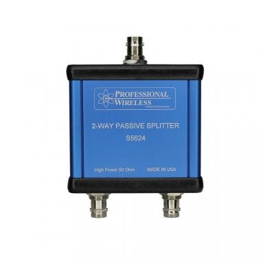 Professional Wireless Pasivní 2 kanálový UHF anténní signálový rozbočovač, BNC