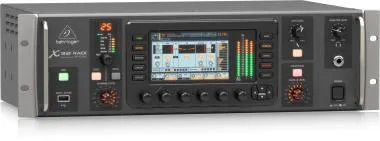 Behringer X32 RACK keverő, digitális, 40 bemenet, 25 bus, rackbe szerelhető, 25 motorizált fader