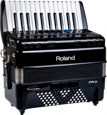 Roland FR-1X BK digitális tangóharmonika beépített hangszóróval - fekete