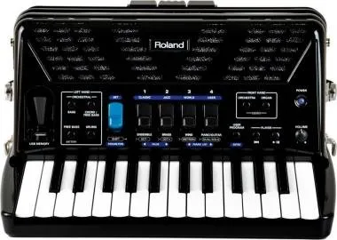 Roland FR-1X BK digitális tangóharmonika beépített hangszóróval - fekete