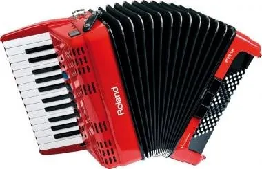 Roland FR-1X RD digitális tangóharmonika beépített hangszóróval - piros