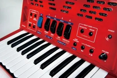 Roland FR-1X RD digitális tangóharmonika beépített hangszóróval - piros