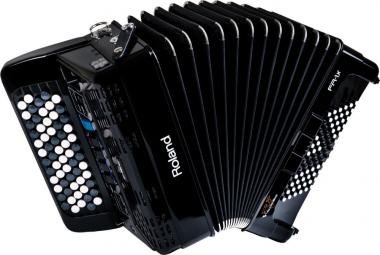 Roland digitální harmonika s reproduktorem, černá