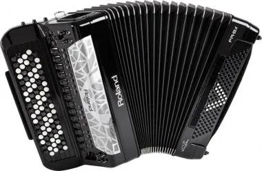 Roland FR-8XB BK digitális tangóharmonika beépített hangszóróval gombos - fekete